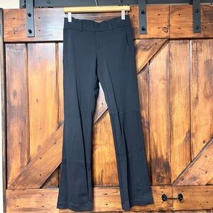 New Daisy Fuentes mid rise boot cut black pants